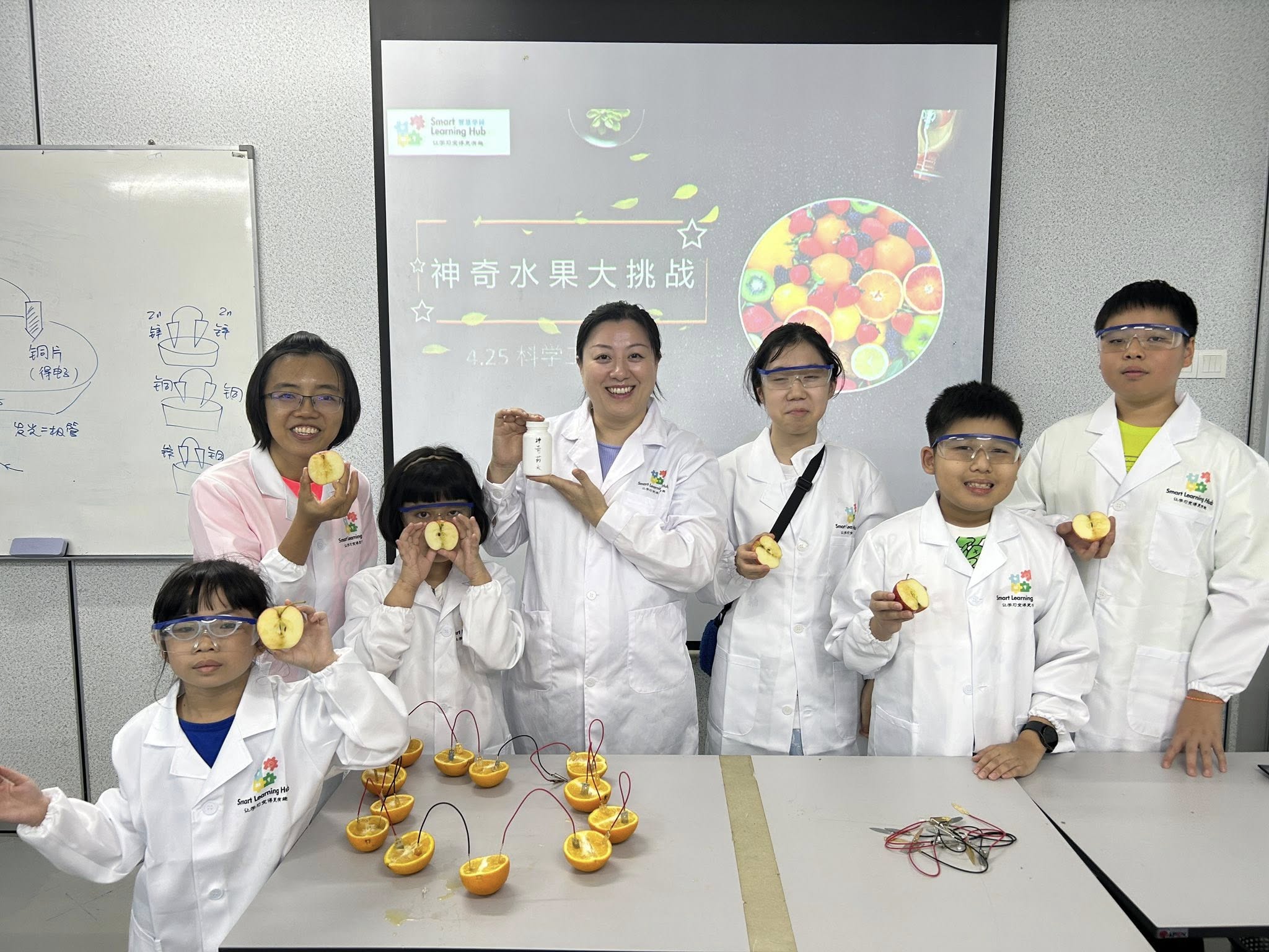 科学实验课:神奇水果大挑战